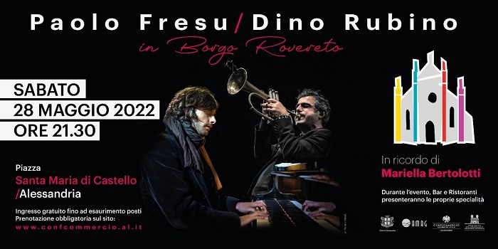Paolo Fresu e Dino Rubino in concerto