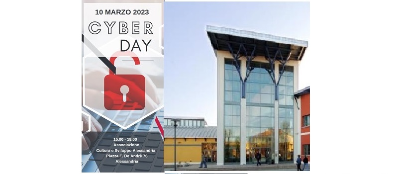 Venerdì 10 marzo ad Alessandria il convegno “Cyber Day”