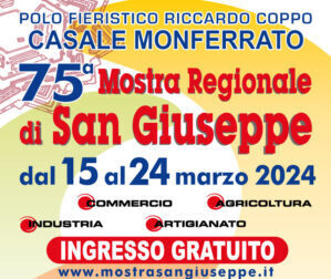 Mostra Regionale di San Giuseppe 2024 a Casale Monferrato: le anticipazioni
